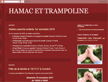 Tablet Screenshot of hamactrampoline.blogspot.com