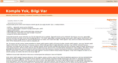 Desktop Screenshot of komployok-bilgivar.blogspot.com