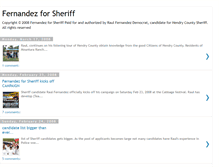 Tablet Screenshot of fernandezforsheriff.blogspot.com