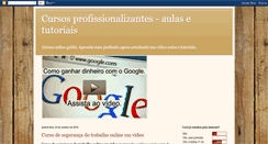 Desktop Screenshot of profissionalizarja.blogspot.com