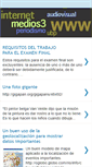Mobile Screenshot of medios3.blogspot.com
