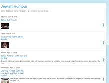 Tablet Screenshot of jewhumor.blogspot.com