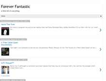 Tablet Screenshot of foreverfantastic.blogspot.com