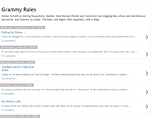 Tablet Screenshot of grammyrules.blogspot.com