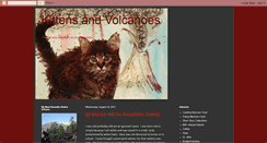 Desktop Screenshot of kittensandvolcanoes.blogspot.com