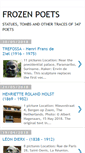 Mobile Screenshot of frozenpoets.blogspot.com