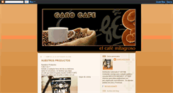 Desktop Screenshot of ganocafeexcel.blogspot.com