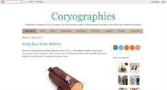 Desktop Screenshot of coryographies.blogspot.com