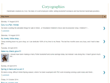 Tablet Screenshot of coryographies.blogspot.com