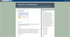 Desktop Screenshot of excel3dreferencing.blogspot.com