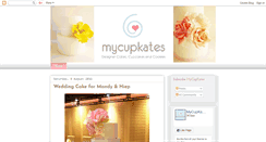 Desktop Screenshot of mycupkates.blogspot.com