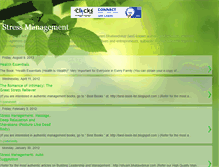 Tablet Screenshot of managing-stress-strain.blogspot.com