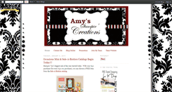 Desktop Screenshot of amysstampincreations.blogspot.com
