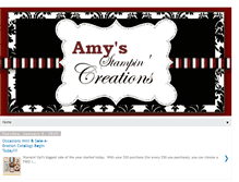 Tablet Screenshot of amysstampincreations.blogspot.com