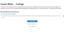 Tablet Screenshot of greekbiblecollege.blogspot.com