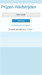 Mobile Screenshot of prijzenwedstrijden.blogspot.com