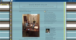 Desktop Screenshot of dayswithdylan.blogspot.com