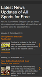 Mobile Screenshot of livescorenews.blogspot.com