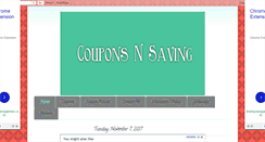 Desktop Screenshot of couponsnsaving.blogspot.com