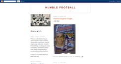 Desktop Screenshot of humblefootball.blogspot.com