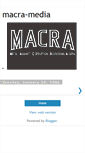 Mobile Screenshot of macra-media.blogspot.com