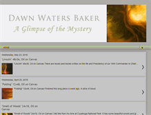 Tablet Screenshot of dawnsartsite.blogspot.com