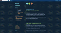 Desktop Screenshot of muscleaddict.blogspot.com