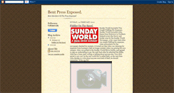 Desktop Screenshot of presstouts.blogspot.com