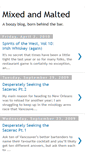 Mobile Screenshot of mixedandmalted.blogspot.com