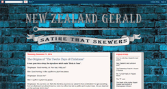 Desktop Screenshot of nzgerald.blogspot.com