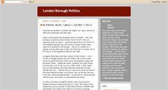 Desktop Screenshot of london-borough-politics.blogspot.com