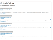 Tablet Screenshot of eljardinsalvaje.blogspot.com