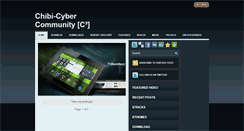 Desktop Screenshot of chibi-cyber.blogspot.com