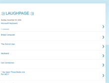 Tablet Screenshot of laughpage.blogspot.com
