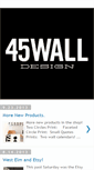 Mobile Screenshot of 45walldesign.blogspot.com