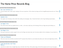 Tablet Screenshot of homepricerecords.blogspot.com