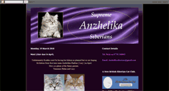 Desktop Screenshot of luniktyentraditionalsiberianbreeder.blogspot.com