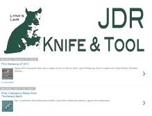 Tablet Screenshot of jdrknifeandtool.blogspot.com