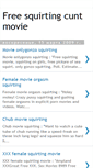 Mobile Screenshot of freesquirtingcuntmovie.blogspot.com