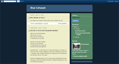 Desktop Screenshot of bluecohasset.blogspot.com