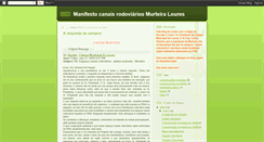 Desktop Screenshot of manifestomurteiracmloures.blogspot.com