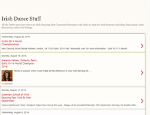 Tablet Screenshot of irishdancestuff.blogspot.com