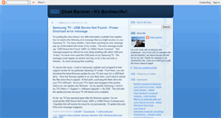 Desktop Screenshot of chadgardner.blogspot.com