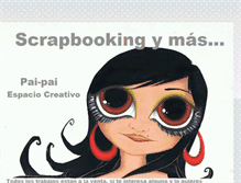 Tablet Screenshot of pai-pai-espaciocreativo.blogspot.com