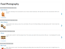Tablet Screenshot of billtruran-foodphotography.blogspot.com