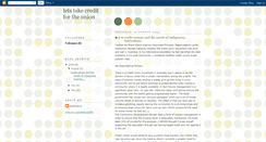 Desktop Screenshot of letstakecreditfortheunion.blogspot.com