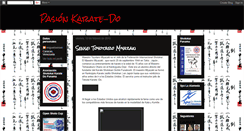 Desktop Screenshot of pasionkarate.blogspot.com