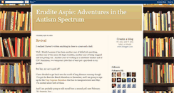 Desktop Screenshot of eruditeaspie.blogspot.com