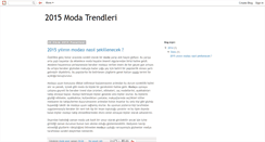 Desktop Screenshot of modatrendleri1.blogspot.com