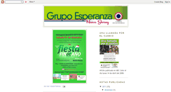 Desktop Screenshot of grupoesperanzanuevajersey.blogspot.com